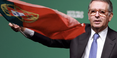 António José Seguro at a rally in Caldas da Rainha last month. Photograph: Patrícia de Melo Moreira/AFP/Getty Images