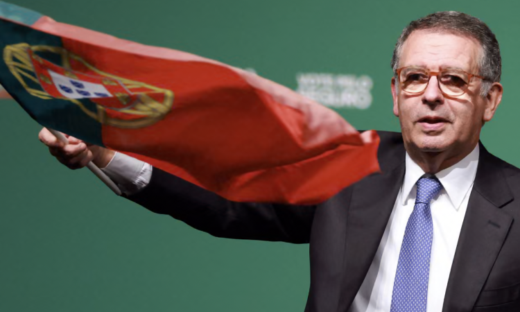 António José Seguro at a rally in Caldas da Rainha last month. Photograph: Patrícia de Melo Moreira/AFP/Getty Images